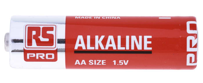 RS PRO Alkaline AA Batteries 1.5V
