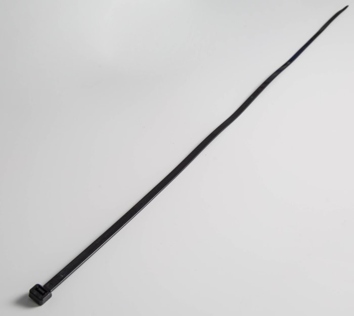 Brida RS PRO de Nylon 66 Negro, 750 mm x 7.5 mm, No reutilizable