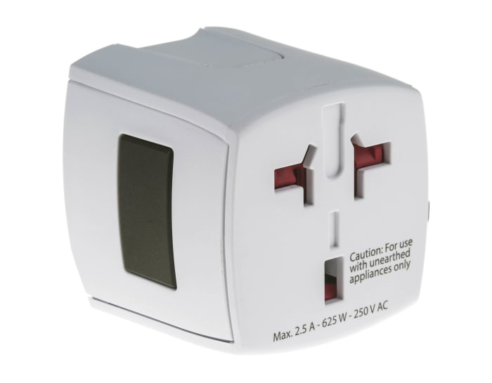 SKROSS Australia, China, Europe, Japan, UK, USA to Australia, China, Europe, Japan, UK, USA Travel Adapter, Rated At