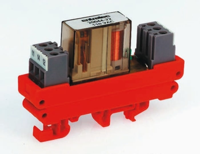 ABB Interface Relay Module, DIN Rail Mount, SPDT, 8A Load