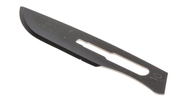 10 blade scalpel top