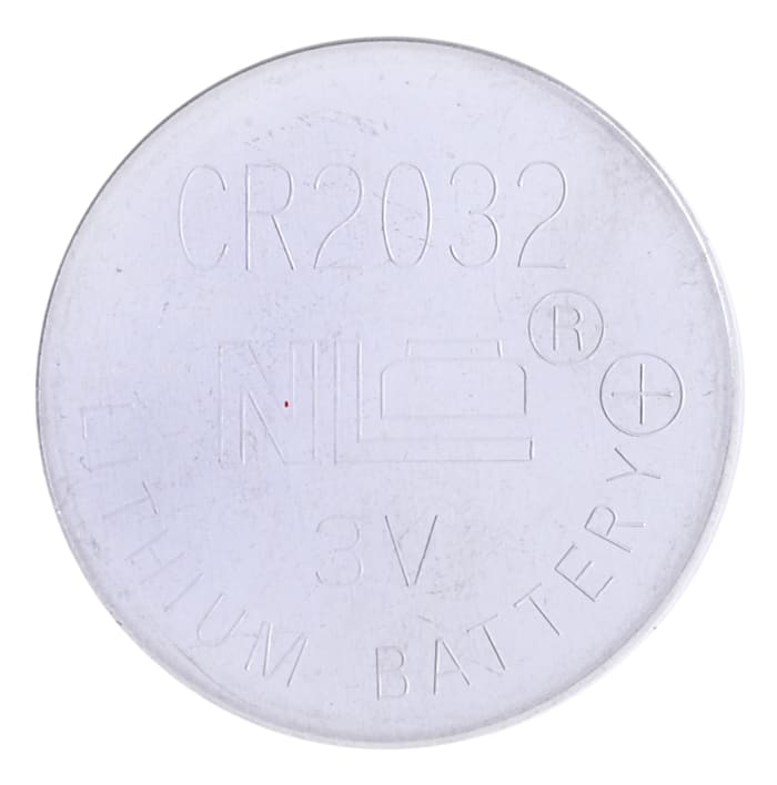 Piles bouton CR2032 RS PRO, 3V, 20mm
