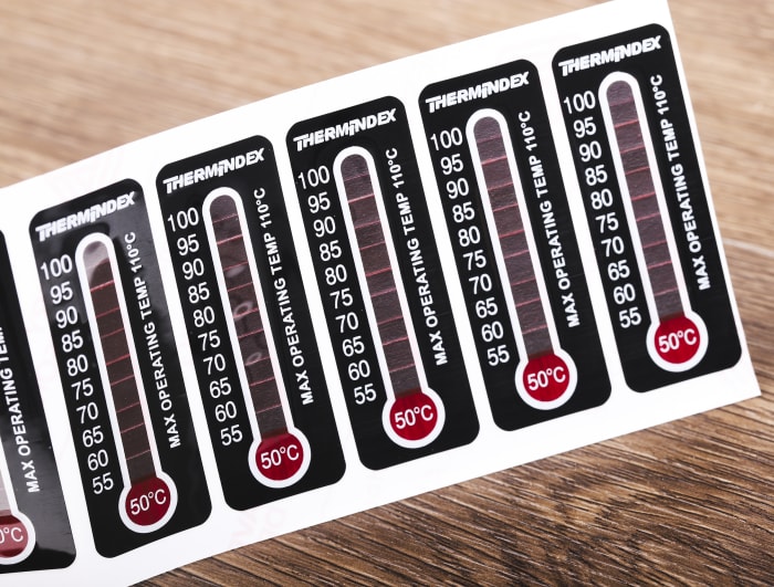 RS PRO | RS PRO Temperature Label Indicator, 50°C to 100°C ...