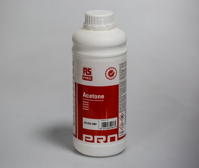 RS PRO Acetone 1 L Bottle