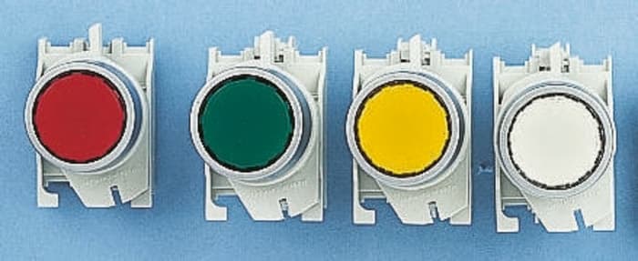 EAO Yellow Control station indicator, 22.5mm Cutout, IP65