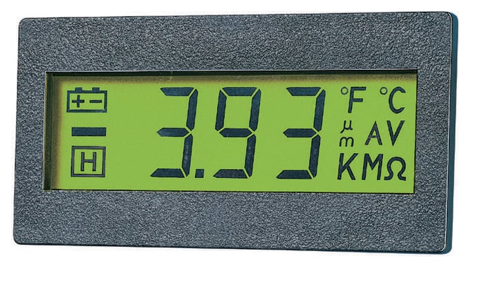 Trumeter Digital Panel Voltmeter ±0.1 %