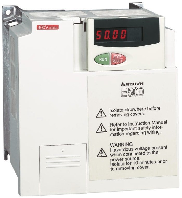 Mitsubishi Inverter Drive, 2.2 kW, 1 Phase, 230 V ac, 10 A