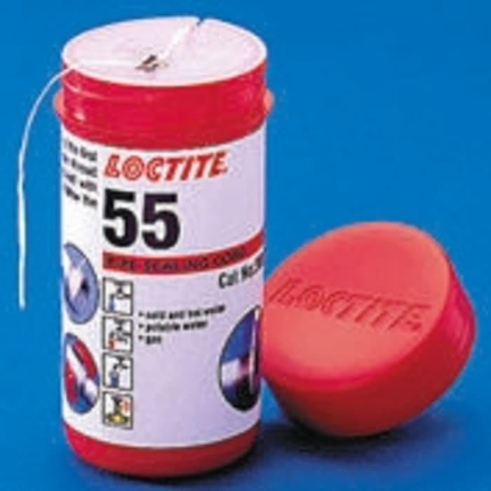 Loctite 55 Boru ve Dişli Sızdırmazlık Ürünleri 150 m Teneke Kutu, Dişli Sızdırmazlık Uygulamaları İçin
