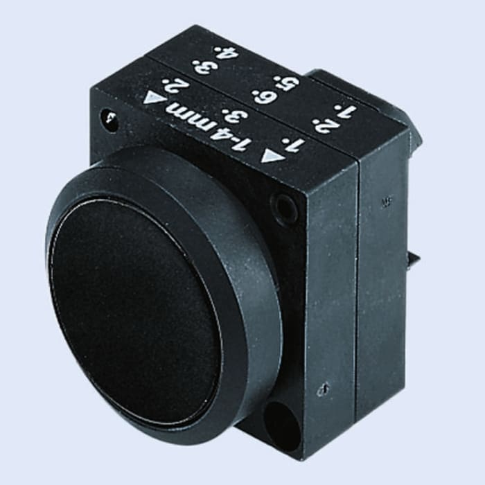Siemens 3SB3 Series White Round, Momentary Actuation, 22mm Cutout