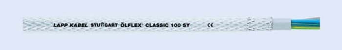 Lapp ÖLFLEX Control Cable, 3 Cores, 0.75 mm², Transparent PVC Sheath