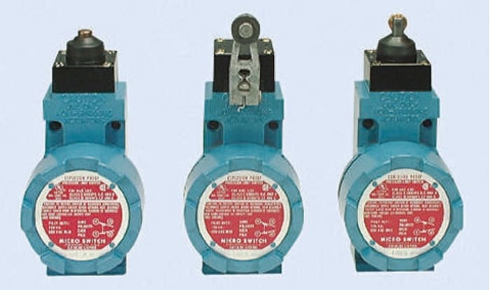 Interrupteur de fin de course Honeywell BX, Poussoir, NO/NF, 10A, 600V, ATEX