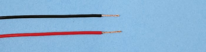 RS PRO Red 0.3 mm² Equipment Wire, 3/0.07 mm, 100m, PVC Insulation