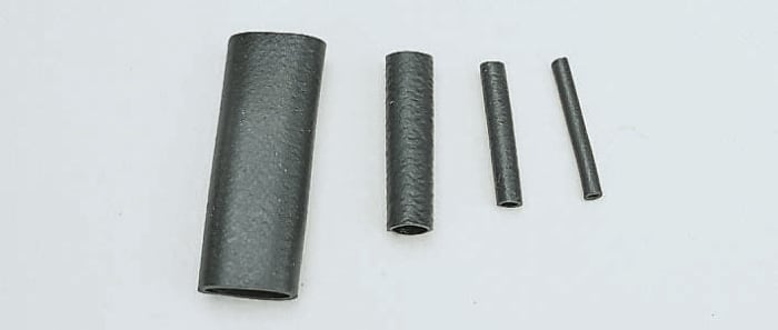 SES, Siyah Kablo Kılıfı, 3mm Neopren, 25mm Uzunluğunda