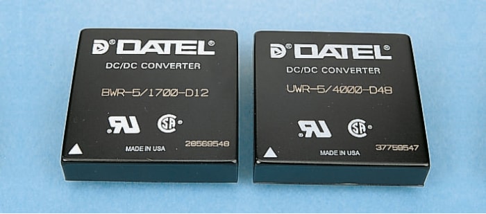 Murata Power Solutions BWR Isolated DC-DC Converter, ±15V dc/ ±670mA Output, 18 → 75 V dc Input, 20W, Through
