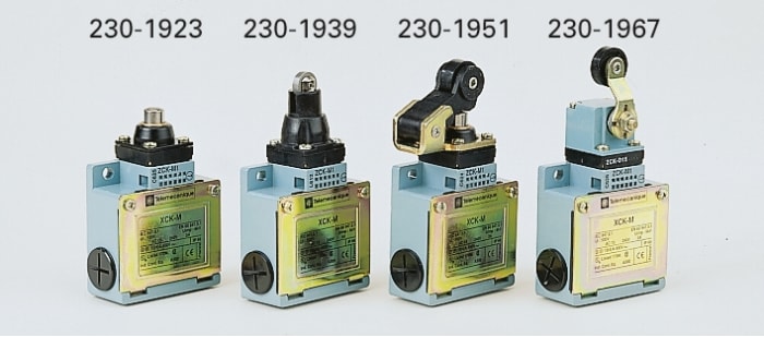 XCKM102H29 Telemecanique Sensors | Final de carrera con Pulsador con roldana Telemecanique Sensors OsiSense XC, DP, NA/NC, 240V, 10A, IP66 | 235-981 | RS Components XCKM102H29 Telemecanique Sensors | Final de carrera con Pulsador con roldana Telemecanique Sensors OsiSense XC, DP, NA/NC, 240V, 10A, IP66 | 235-981 | RS Components