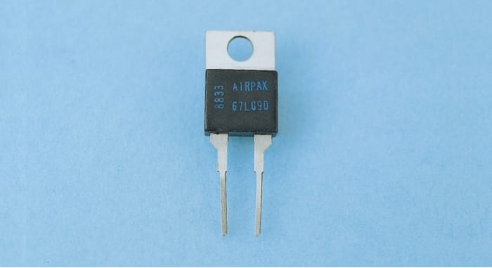 Airpax Senata, Closes at +80°C, +130°C Max, NO