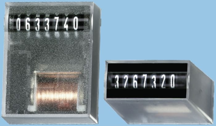 Kubler Counter, 7 Digit, 10Hz, 12 V dc