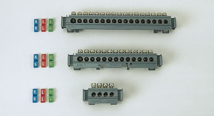 Legrand Distribution Block, 17 Way, 1.5 → 16 mm², 6 → 25 mm², 100A, 400 V ac