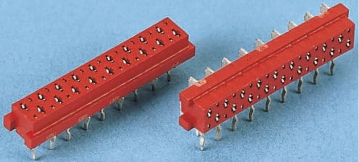 TE Connectivity 4-Way PCB Header, 1-Row