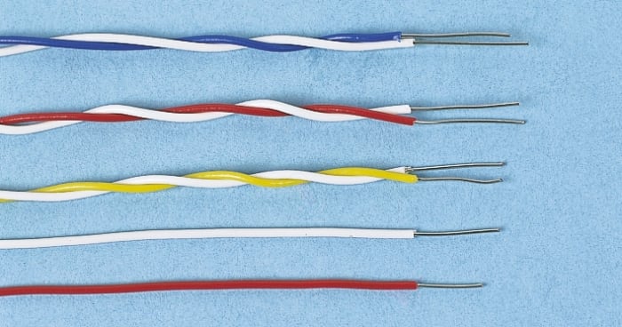 Decelect 2 Core Telephone Cable, 1/0.5 mm, Black/White Sheath, 100m