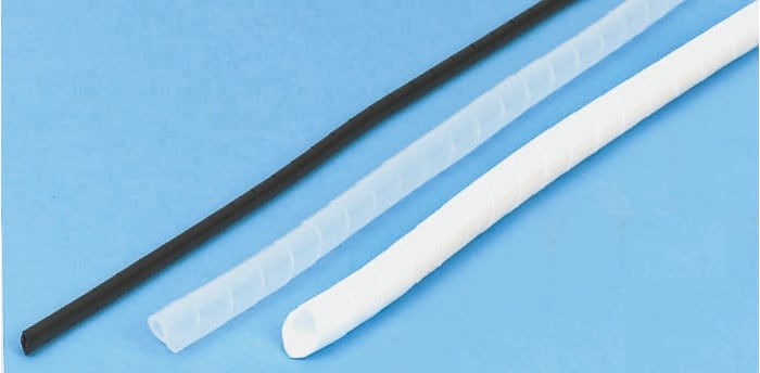 HellermannTyton Kablo Toplama Spirali, Polietilen, Beyaz, Kablo Çapı: 9,6 → 19,2mm