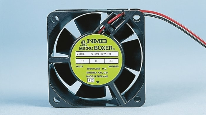 Standard type axial fan,15cu.m/h 24Vdc