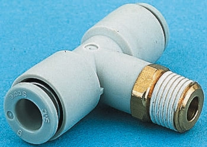 SMC KQ2 Series, R 1/4 Male, Threaded-to-Tube Connection Style