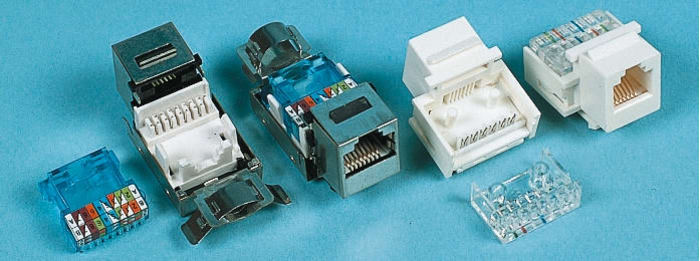 Decelect Female RJ45 Connector, Cat5e, UTP Shield
