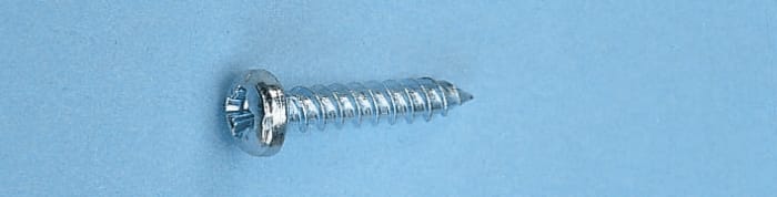 Slotted self tapping screw,No.6x9.5mm
