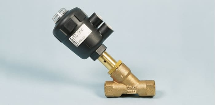 Burkert Angle Seat type Pneumatic Operated Process Valve, G 3/4in, 11 bar