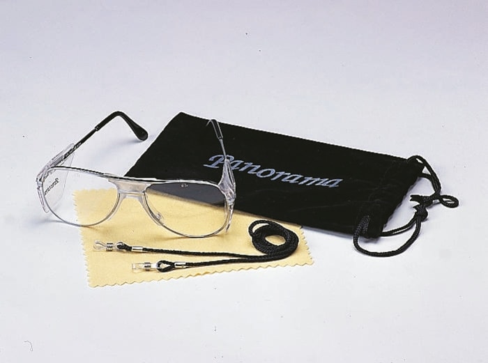Panorama100 clear lens spectacles,Silver