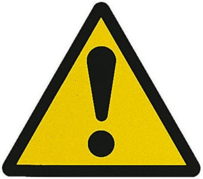 Signs &amp; Labels W01D/S Знак предупреждения об опасности