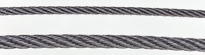 Câble métallique RS PRO en Acier inoxydable, câble 5 mm x 75m, 300kg