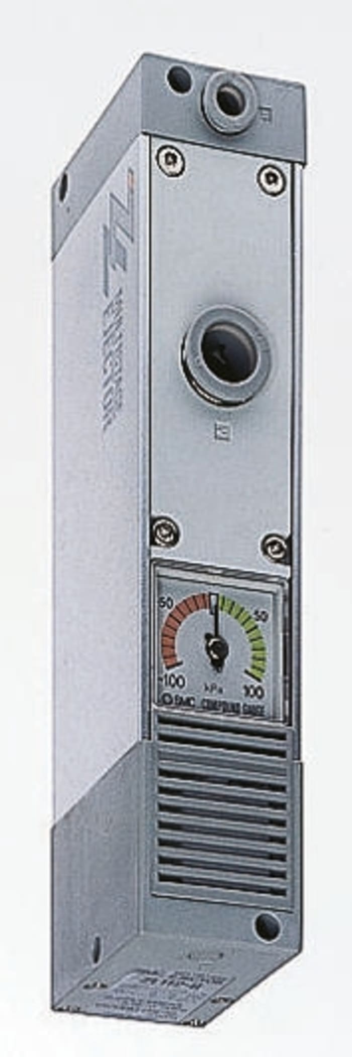 Pompe à vide SMC, buse de 1.2mm, -84kPa 100L/min.