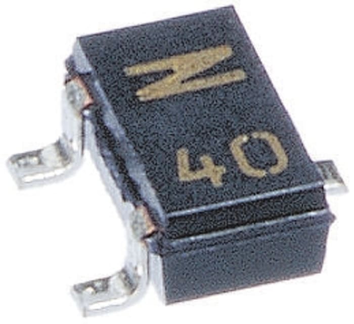 onsemi MMBZ33VALT1G, Dual-Element Uni-Directional TVS Diode, 40W, 3-Pin SOT-23