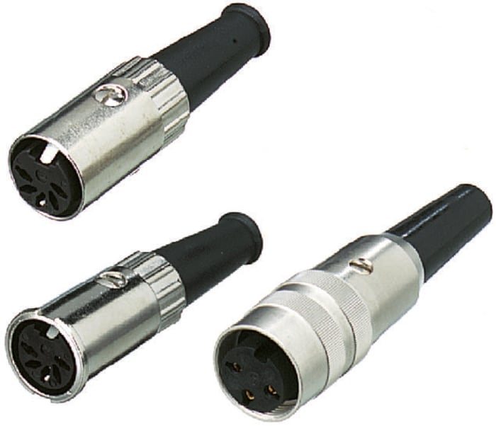 Lumberg, KV 8 Pole Din, DIN EN 60529, 5A, 60 V ac IP40, Screw On, Female, Cable Mount