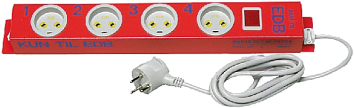 4 Gang Distribution Unit, 1.5m Cable