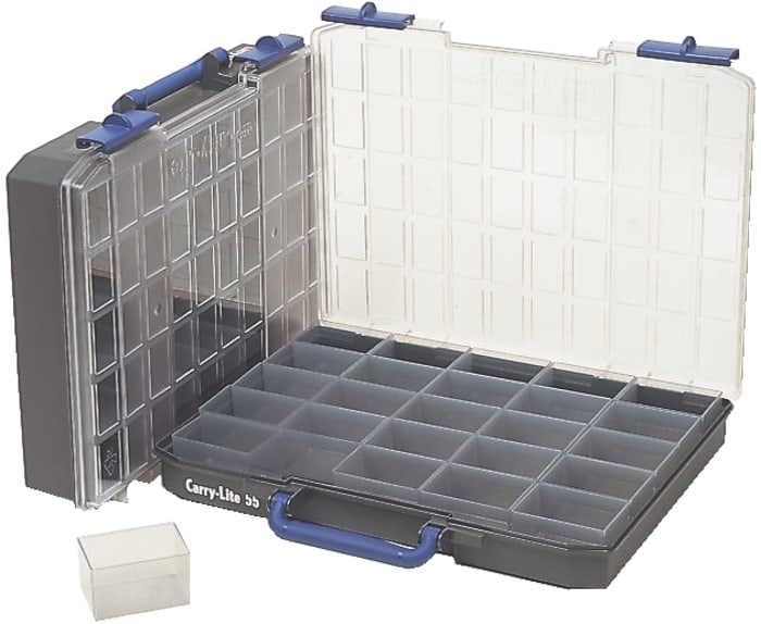 55mm deep carry-lite case w/40 inserts