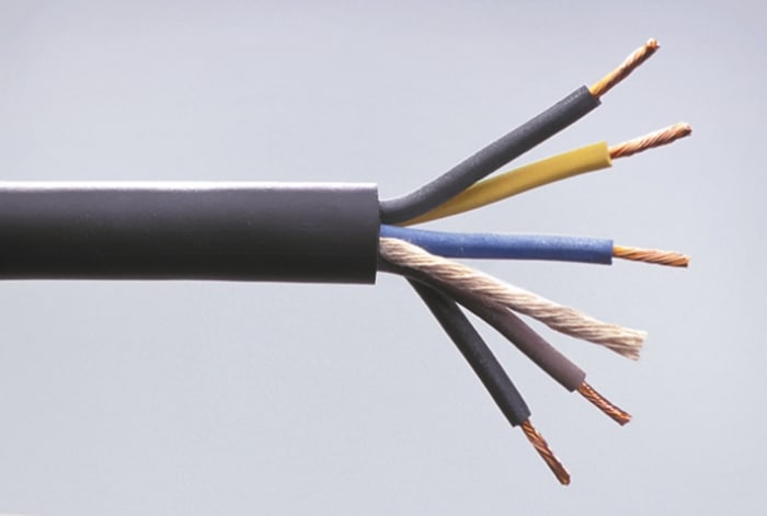 Cable H07RN-F 5X1.5 black