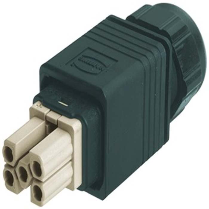 09352310421 HARTING | HARTING Power Connector, Crimp, 5 Way, 16A, Han ...