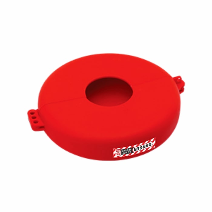 RS PRO Red 1-Lock Lockout Polyurethane Lockout, 89 mm