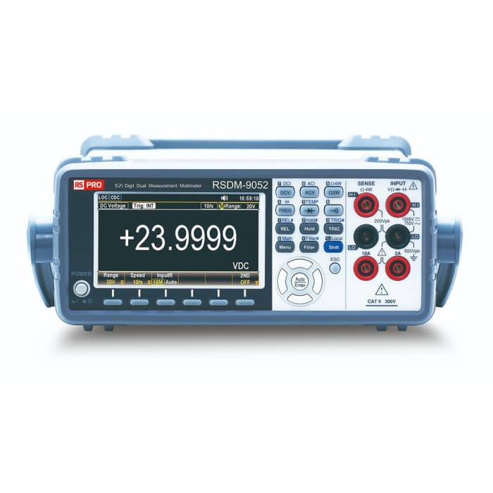 RS PRO Digital Digital Multimeter True RMS, 10 A ac, 10 A dc, 750 V