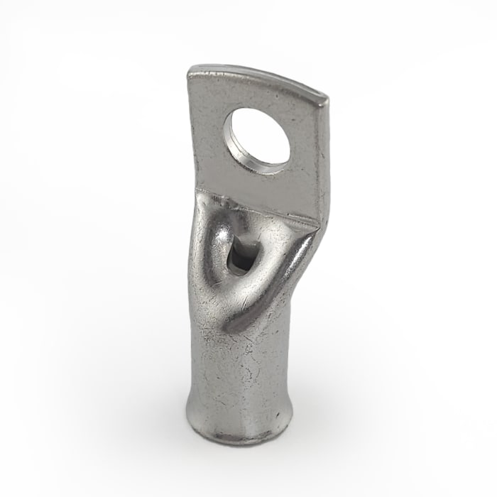 RS PRO Uninsulated Ring Terminal, M8 Stud Size, Natural