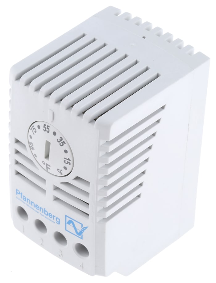 Pfannenberg FLZ Changeover Enclosure Thermostat, 100 → 250 V ac, -5 → +105 °F