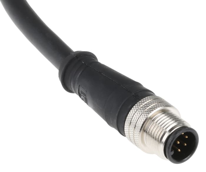 Cable de actuador de sensor Brad from Molex, con. A M12, Recta Macho, con. B Sin terminación Sin terminación, long. 2 m,