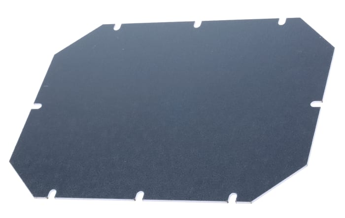 Fibox Steel Mounting Plate, 1.5mm H, 216mm W, 167mm L for Use with Tempo Enclosure