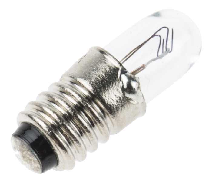 RS PRO E5 Indicator Light, Clear, 12 V, 83 mA, 10000h