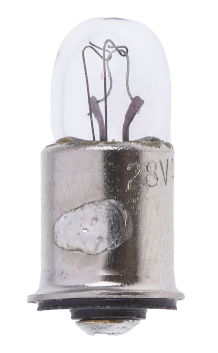 Ampoule RS PRO 28 V, 40 mA, Pion miniature