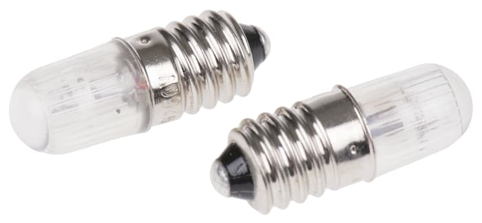 RS PRO Red LED Indicator Lamp, 220/250V, E10 Base