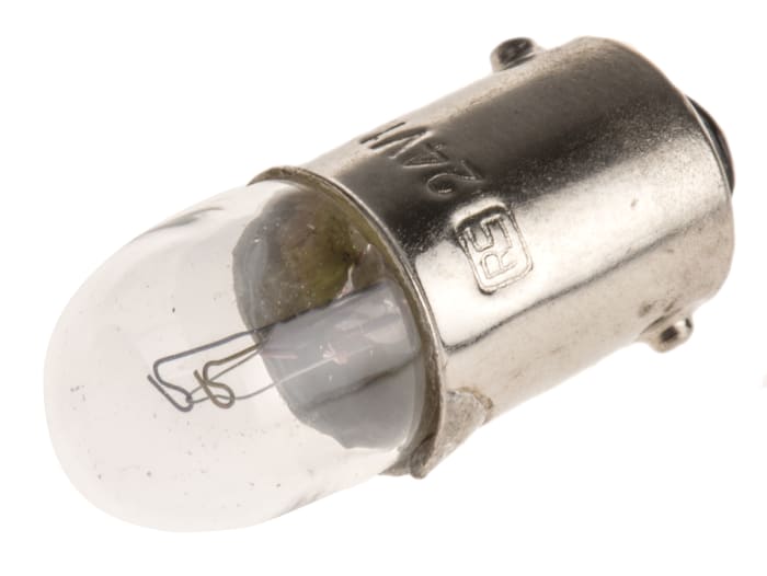 Ampoule RS PRO 24 V, 50 mA, BA9s